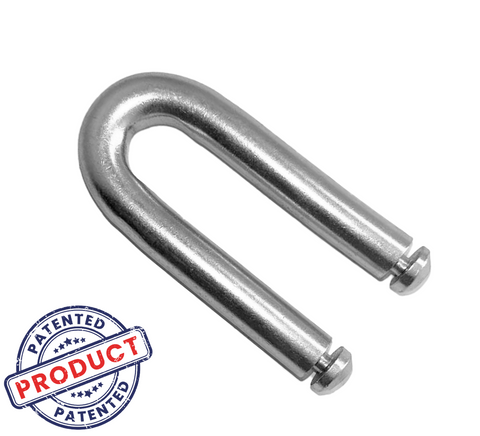 1.5” U-Shaped Hitch Pin with Clips