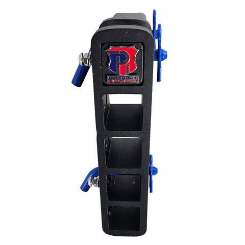 The Major - Patriot Hitches 4-Way 3-Ball Mount for 2-1/2" Hitches - The Major - 30K - Blue Accent