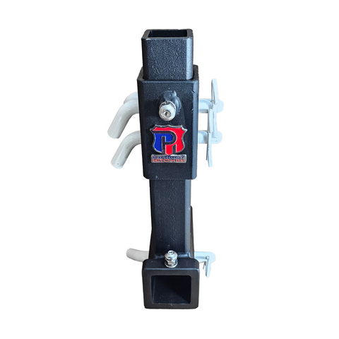 The General Normal Duty - Patriot Hitches 2" Adjustable Drop Hitch Adapter - 11" Rise/Drop - 7K - White Accent