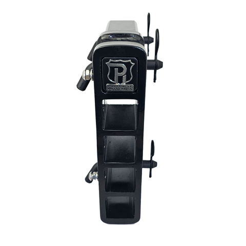 The Major - Patriot Hitches 4-Way 3-Ball Mount for 2-1/2" Hitches - The Major - 30K - Black Texture Accent (Black Gloss)