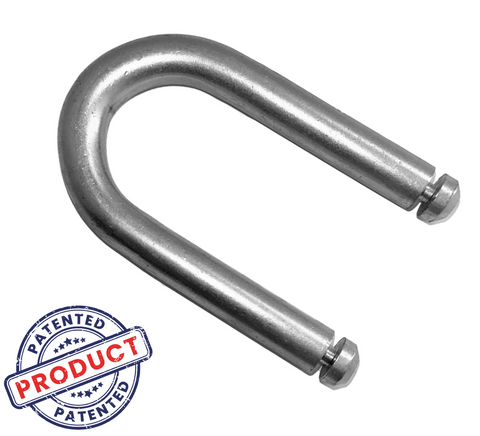 2.5” U-Shaped Hitch Pin with Clips