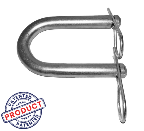 2.5” U-Shaped Hitch Pin with Clips