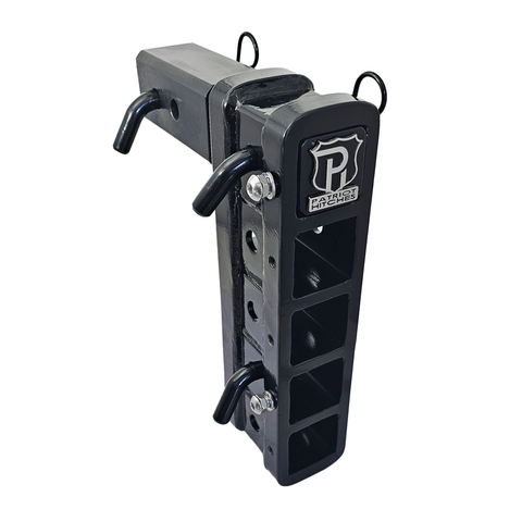 The Major - Patriot Hitches 4-Way 3-Ball Mount for 2-1/2" Hitches - The Major - 30K - Black Gloss Accent (Black Gloss)