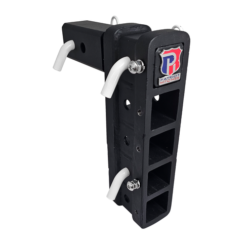 The Major - Patriot Hitches 4-Way 3-Ball Mount for 2-1/2" Hitches - The Major - 30K - White Accent