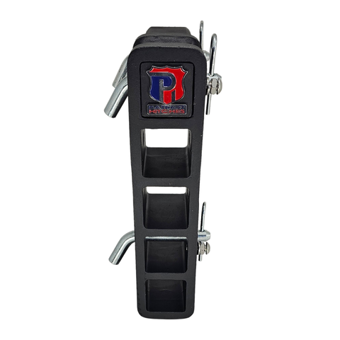 The Major - Patriot Hitches 4-Way 3-Ball Mount for 2-1/2" Hitches - The Major - 30K - Silver Accent