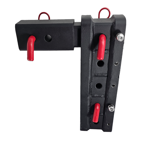 The Major - Patriot Hitches 4-Way 3-Ball Mount for 2-1/2" Hitches - The Major - 30K - Red Accent