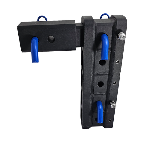 The Major - Patriot Hitches 4-Way 3-Ball Mount for 2-1/2" Hitches - The Major - 30K - Blue Accent