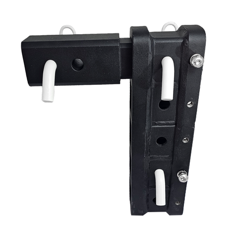 The Major - Patriot Hitches 4-Way 3-Ball Mount for 2-1/2" Hitches - The Major - 30K - White Accent
