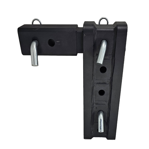 The Major - Patriot Hitches 4-Way 3-Ball Mount for 2-1/2" Hitches - The Major - 30K - Silver Accent