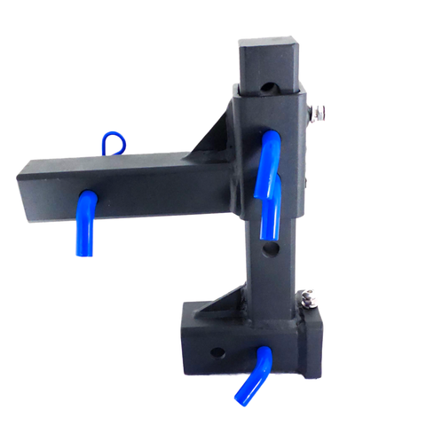 The General Heavy Duty - Patriot Hitches 2" Adjustable Drop Hitch Adapter - 11" Rise/Drop - 10K - Blue Accent