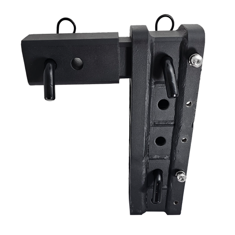 The Major - Patriot Hitches 4-Way 3-Ball Mount for 2-1/2" Hitches - The Major - 30K - Black Gloss Accent