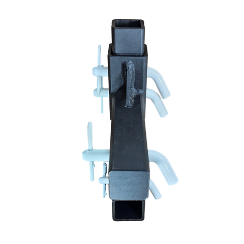 The General Normal Duty - Patriot Hitches 2" Adjustable Drop Hitch Adapter - 11" Rise/Drop - 7K - White Accent