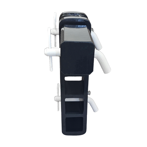 The Major - Patriot Hitches 4-Way 3-Ball Mount for 2-1/2" Hitches - The Major - 30K - White Accent (Black Gloss)