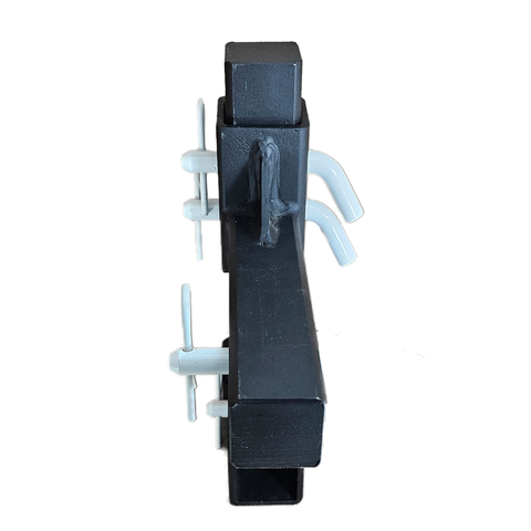 The General Heavy Duty - Patriot Hitches 2" Adjustable Drop Hitch Adapter - 11" Rise/Drop - 10K - White Accent