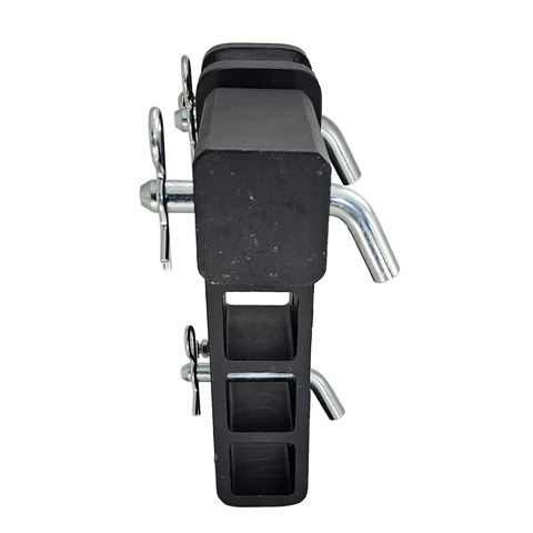 The Major - Patriot Hitches 4-Way 3-Ball Mount for 2-1/2" Hitches - The Major - 30K - Silver Accent