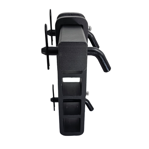 The Major - Patriot Hitches Adjustable Drop/Rise Hitch Stacked Receivers for 2" Hitches - 10" Drop/Rise – 25k - Black Gloss Accent