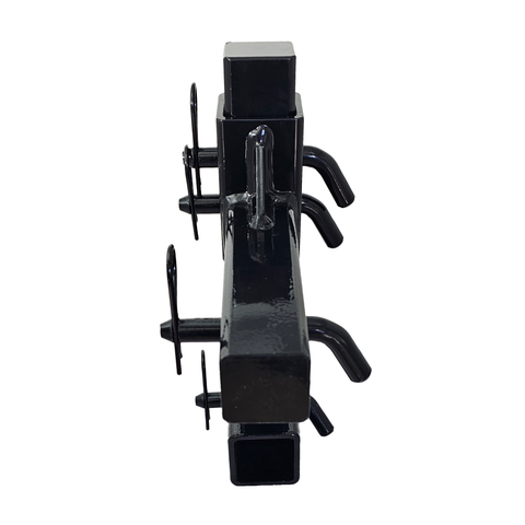 The General Heavy Duty - Patriot Hitches 2" Adjustable Drop Hitch Adapter - 11" Rise/Drop - 10K - Black Gloss Accent (Black Gloss)