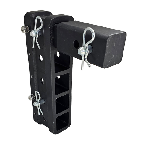 The Major - Patriot Hitches 4-Way 3-Ball Mount for 2-1/2" Hitches - The Major - 30K - Silver Accent