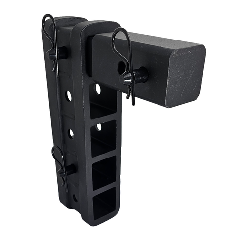 The Major - Patriot Hitches 4-Way 3-Ball Mount for 2-1/2" Hitches - The Major - 30K - Black Gloss Accent