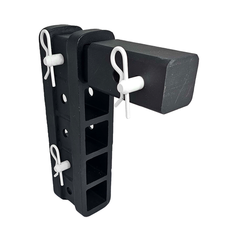 The Major - Patriot Hitches 4-Way 3-Ball Mount for 2-1/2" Hitches - The Major - 30K - White Accent