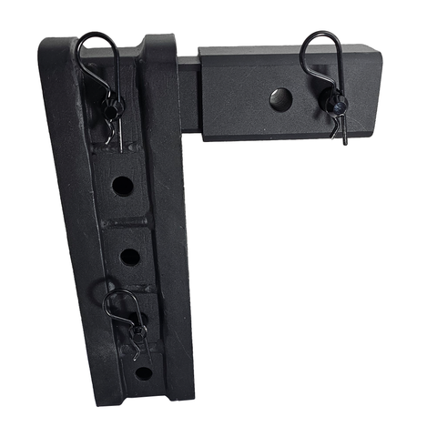 The Major - Patriot Hitches 4-Way 3-Ball Mount for 2-1/2" Hitches - The Major - 30K - Black Gloss Accent