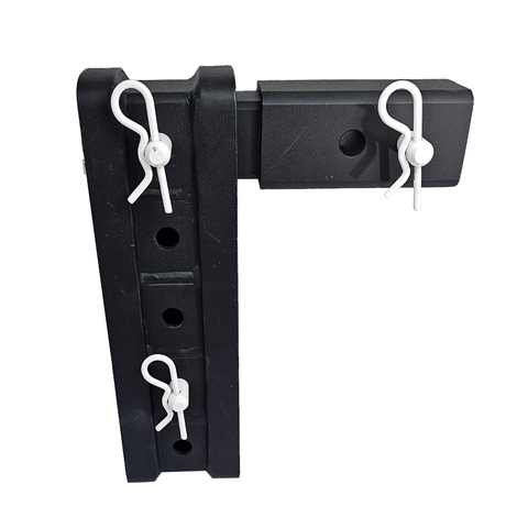 The Major - Patriot Hitches 4-Way 3-Ball Mount for 2-1/2" Hitches - The Major - 30K - White Accent