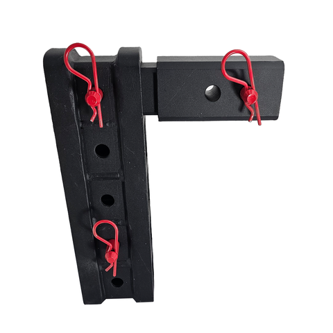The Major - Patriot Hitches 4-Way 3-Ball Mount for 2-1/2" Hitches - The Major - 30K - Red Accent