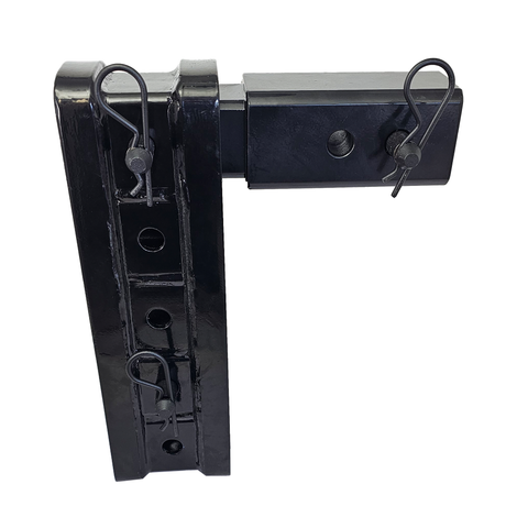 The Major - Patriot Hitches 4-Way 3-Ball Mount for 2-1/2" Hitches - The Major - 30K - Black Texture Accent (Black Gloss)