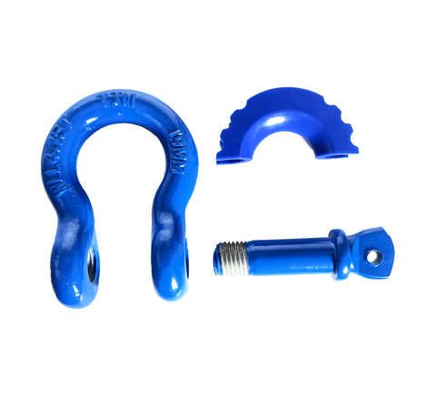 Blue Trailer Hitch Shackle