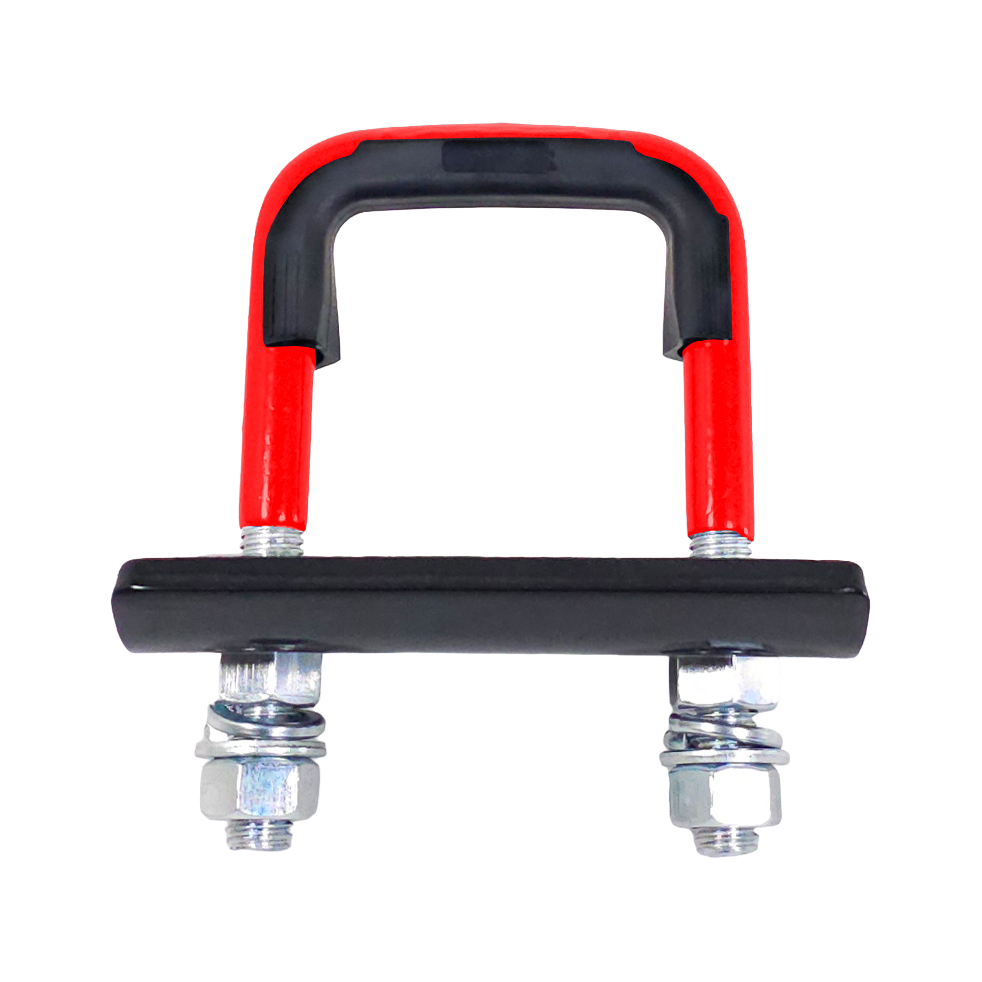 2.5" HITCH TIGHTENER ACCESSORY “Secure. Stabilize.” Deter Theft 2-1/2" (Red)