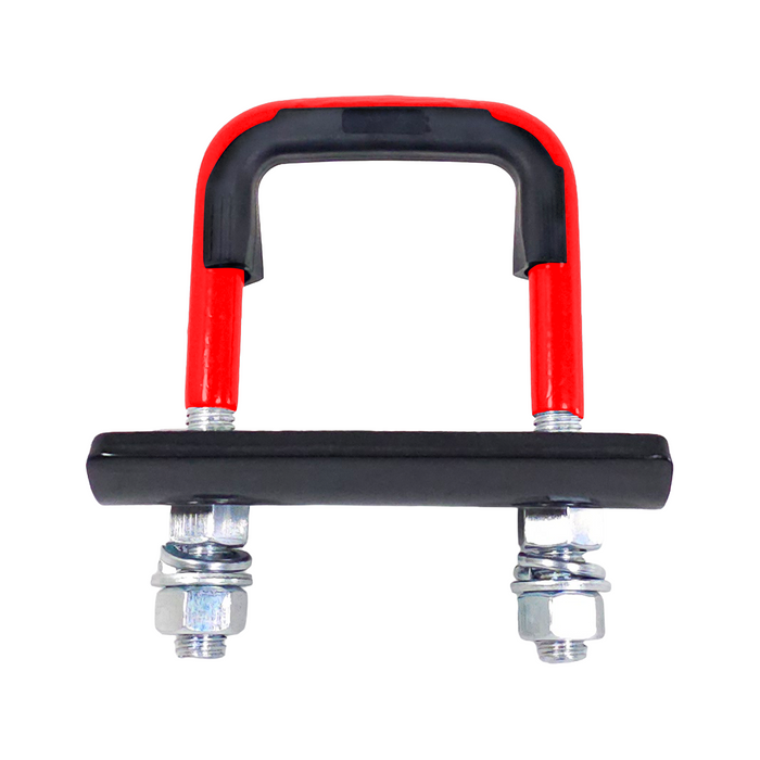 2.5" HITCH TIGHTENER ACCESSORY “Secure. Stabilize.” Deter Theft 2-1/2" (Red)