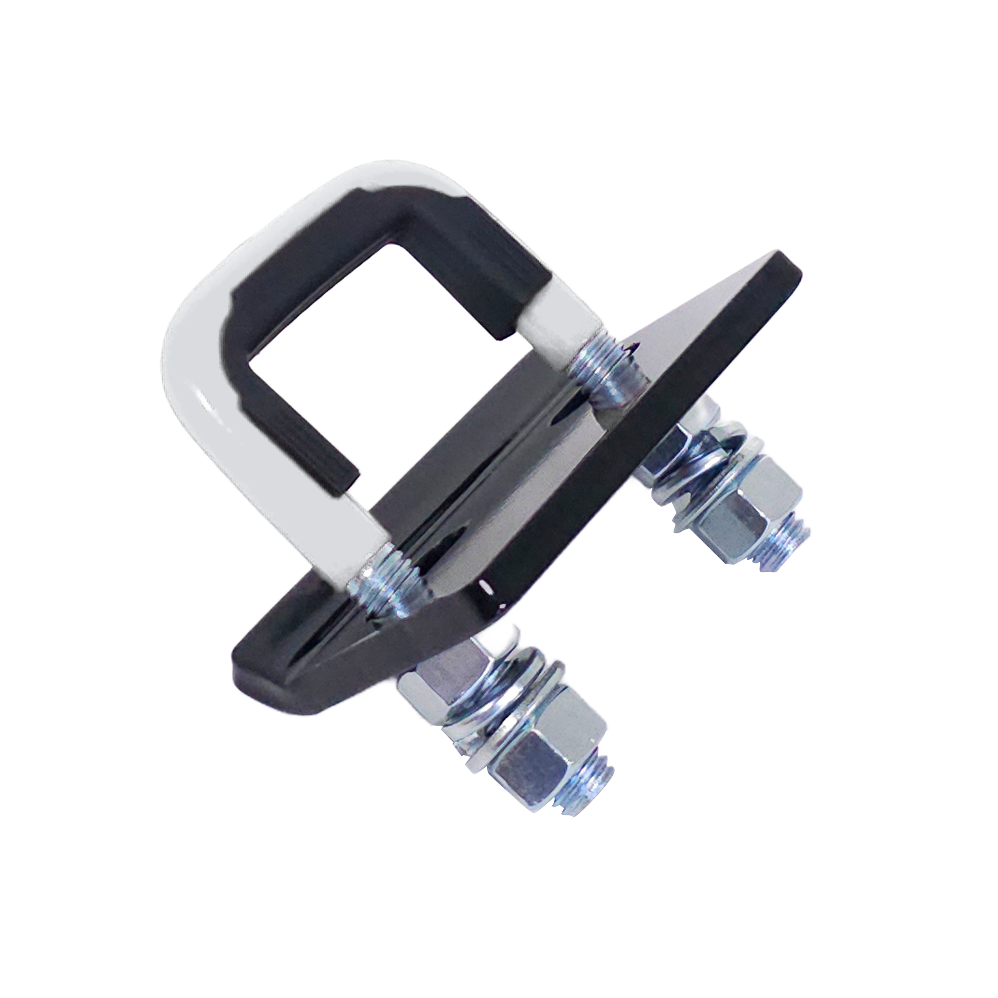 2" HITCH TIGHTENER ACCESSORY “Secure. Stabilize.” Deter Theft (White)