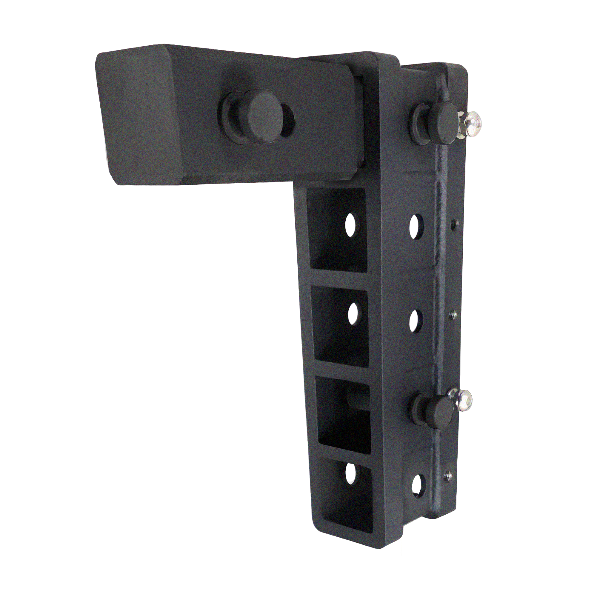 The Major - Patriot Hitches 4-Way 3-Ball Mount for 2-1/2" Hitches - The Major - 30K - Black Texture Accent