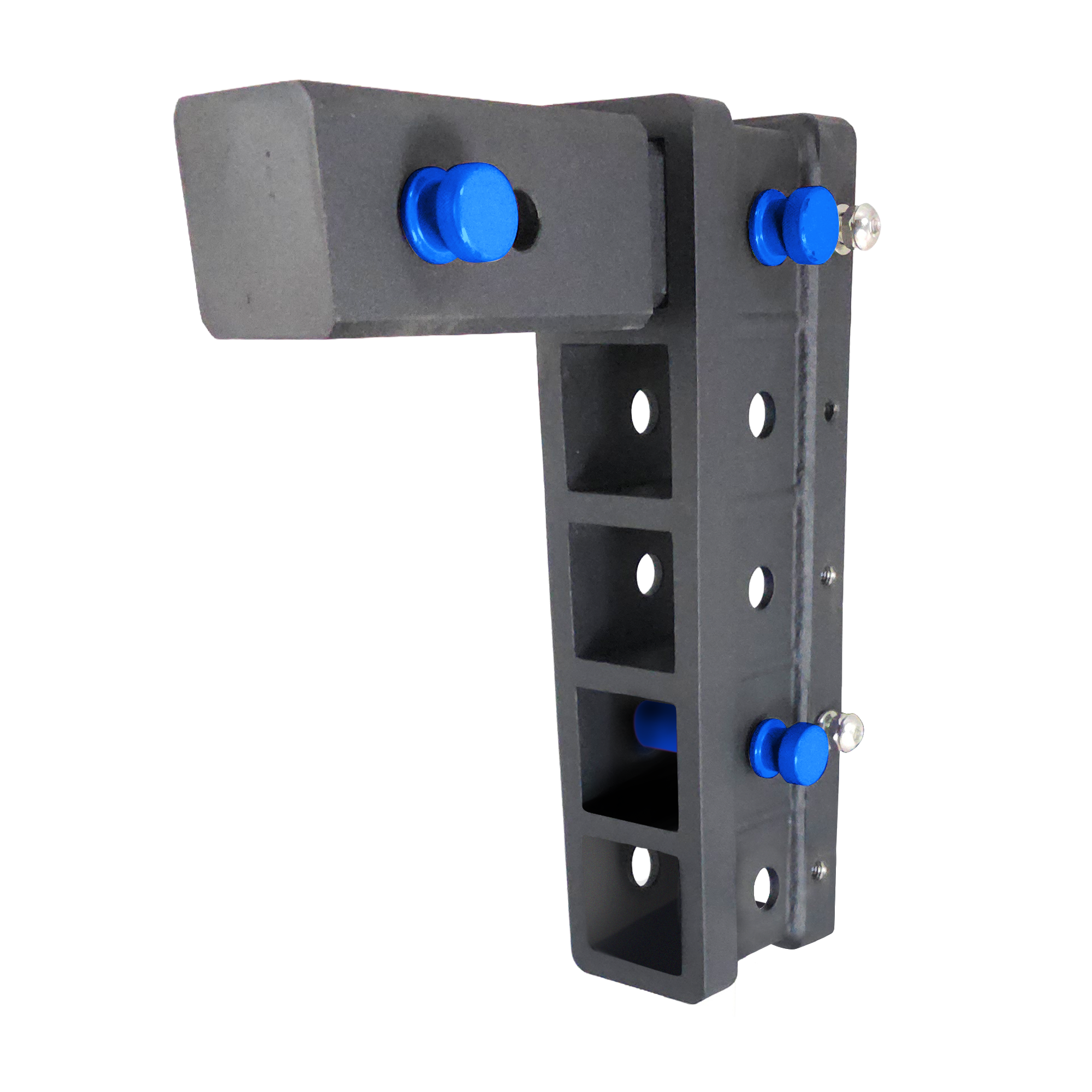 The Major - Patriot Hitches 4-Way 3-Ball Mount for 2-1/2" Hitches - The Major - 30K - Blue Accent