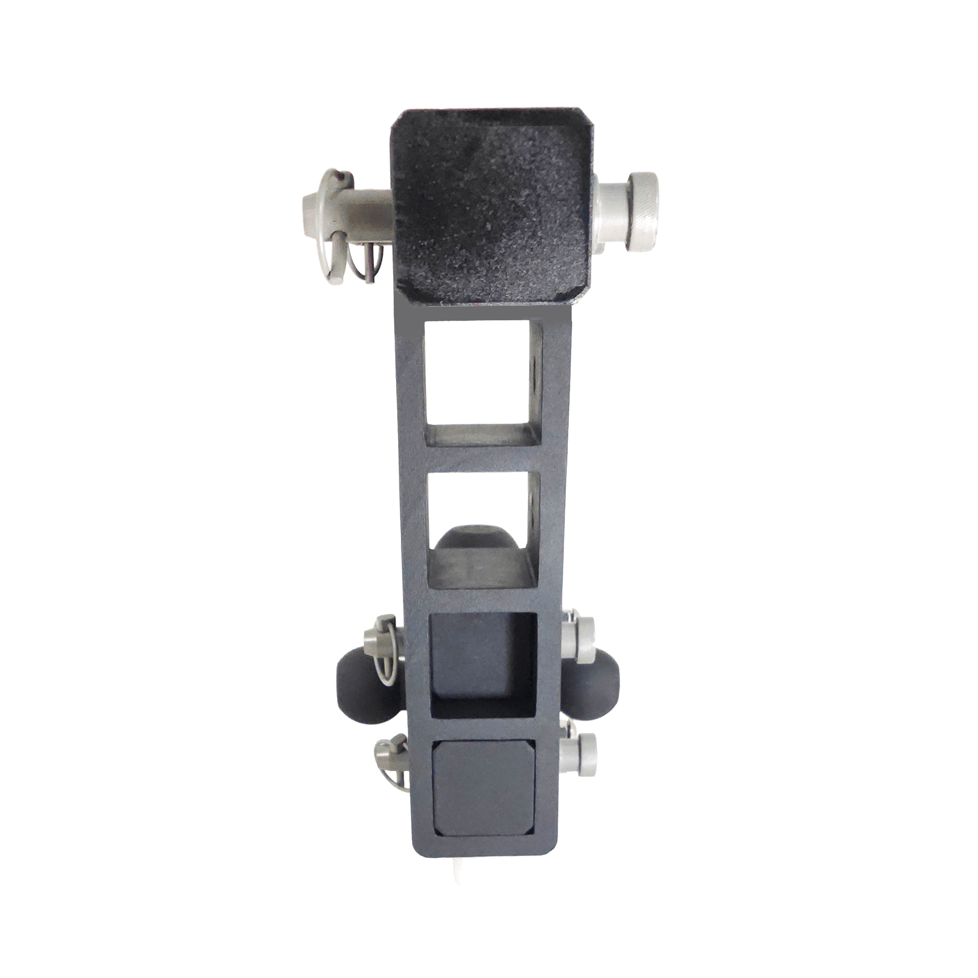 The Patriot - 10-Way+ 3-Ball Mount w/ Adjustable Stacked Receivers - 2" Hitch – 30K – Ceramic Gray Accent