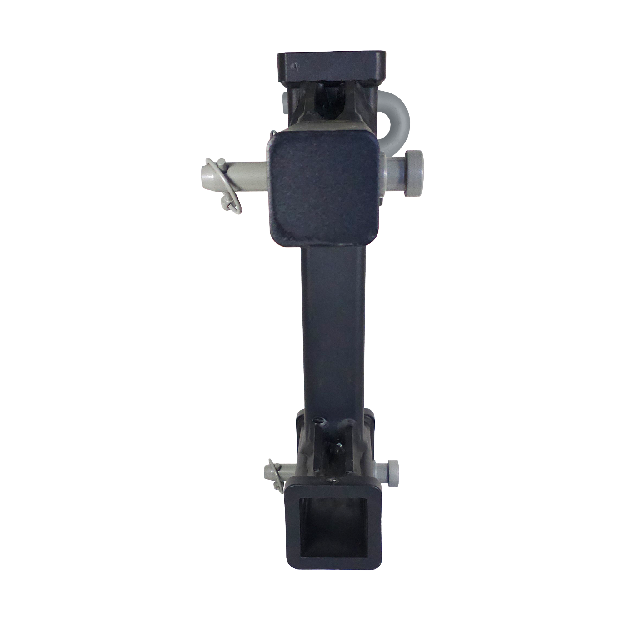 The General Heavy Duty - 2" Adjustable Drop Hitch Adapter - 11" Rise/Drop - 12.5K - Ceramic Gray Accent