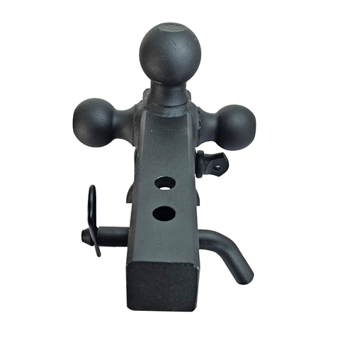 Patriot Hitches 4-Way 3-Ball Mount for 2" Hitches - The Captain - 30K - Black Texture Accent