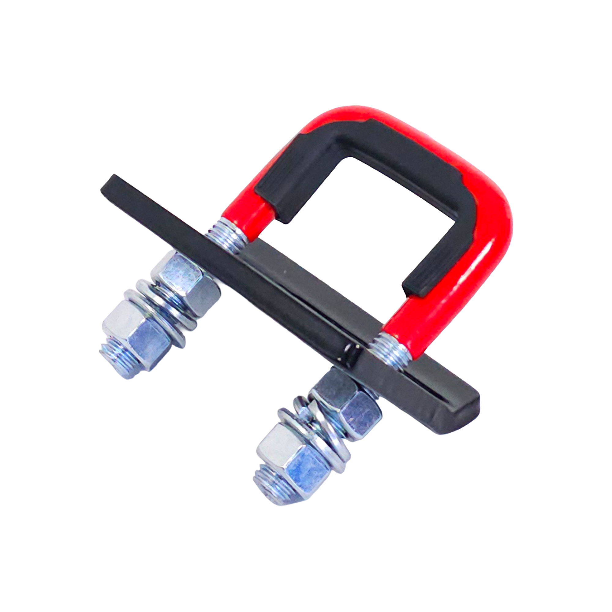 2" HITCH TIGHTENER ACCESSORY “Secure. Stabilize.” Deter Theft (Red)