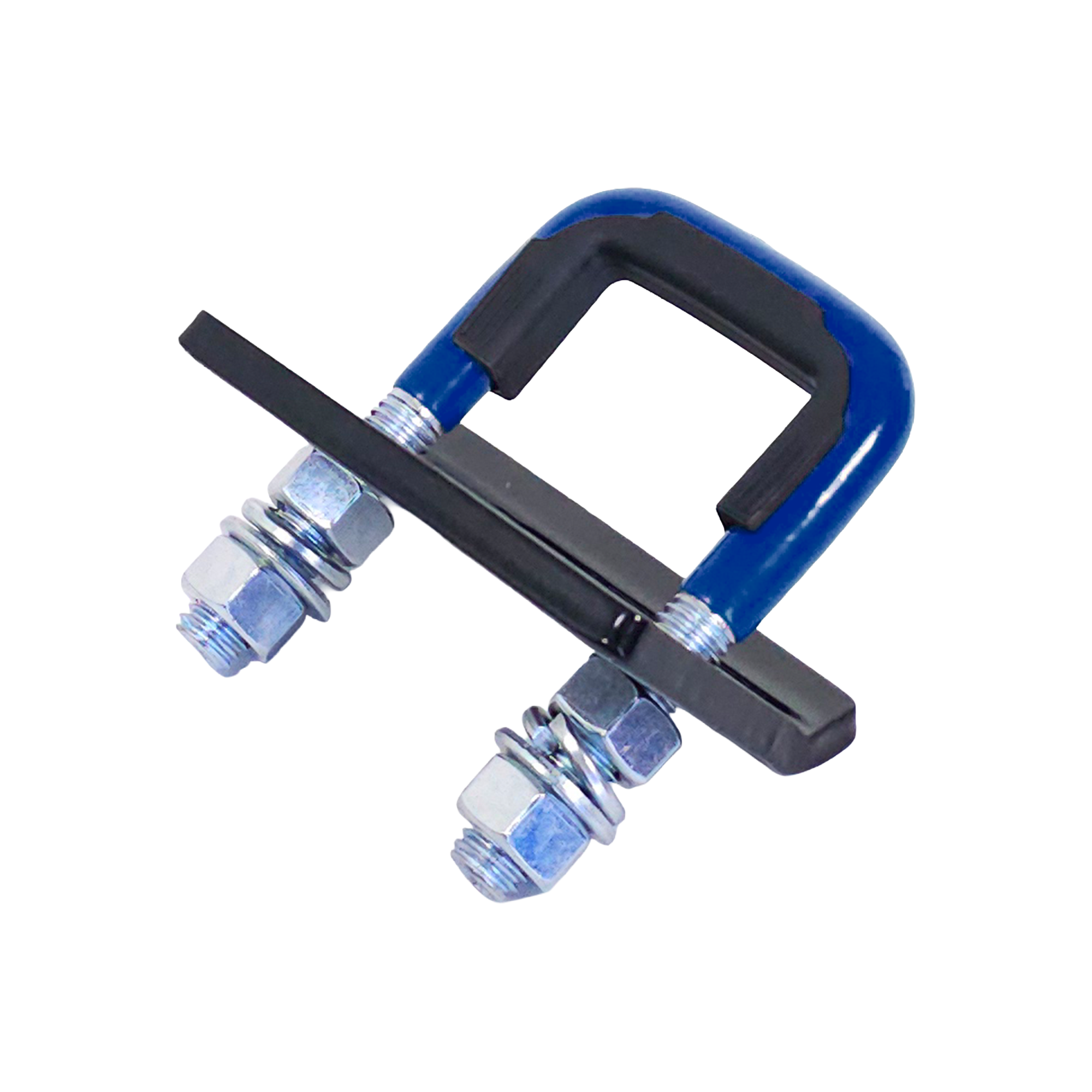 2" HITCH TIGHTENER ACCESSORY “Secure. Stabilize.” Deter Theft (Blue)