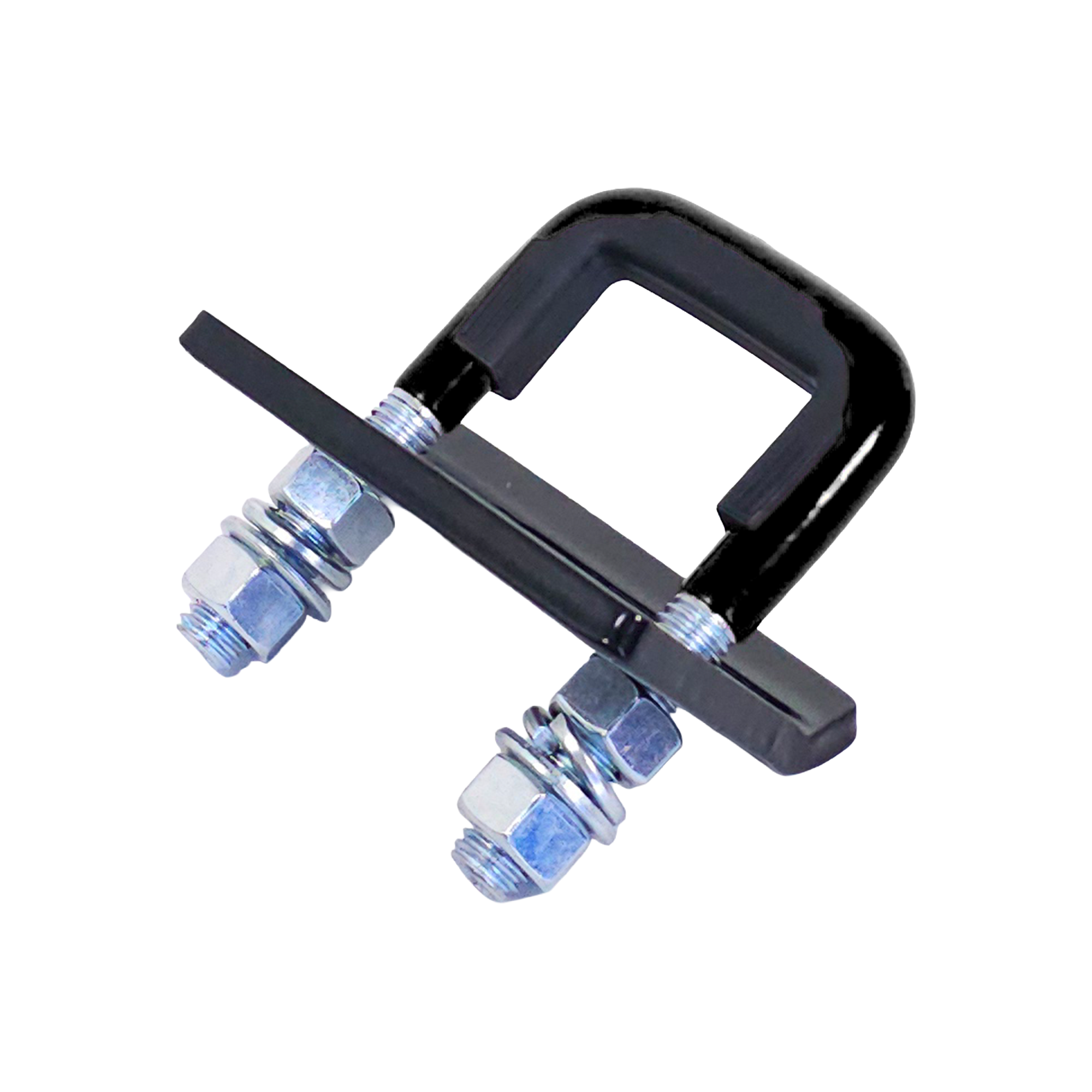 2" HITCH TIGHTENER ACCESSORY “Secure. Stabilize.” Deter Theft (Black)