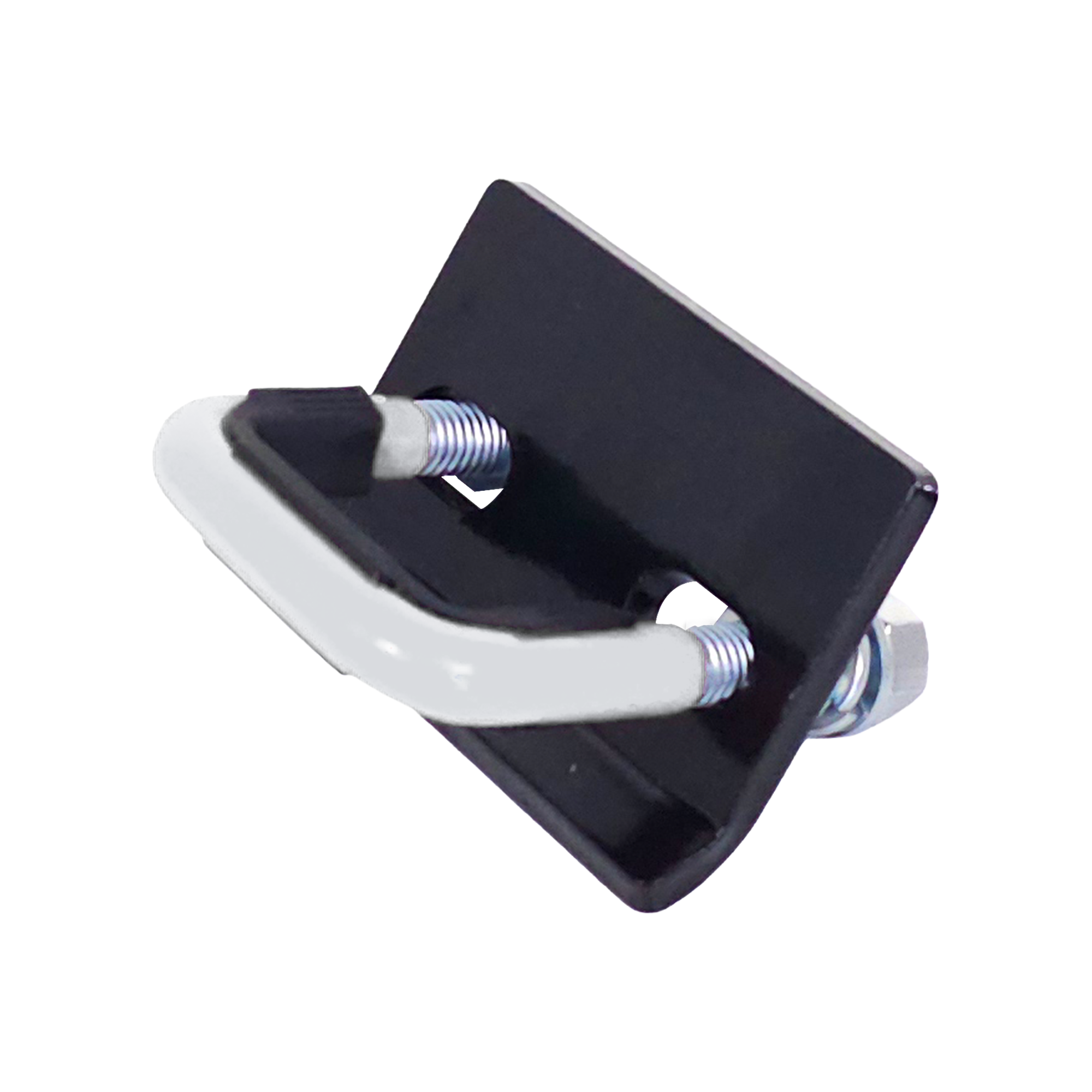 2" HITCH TIGHTENER ACCESSORY “Secure. Stabilize.” Deter Theft (White)