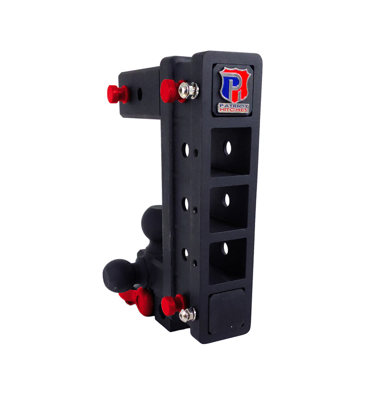 Ride Hide vertical trailer hitch accessory for secure storage