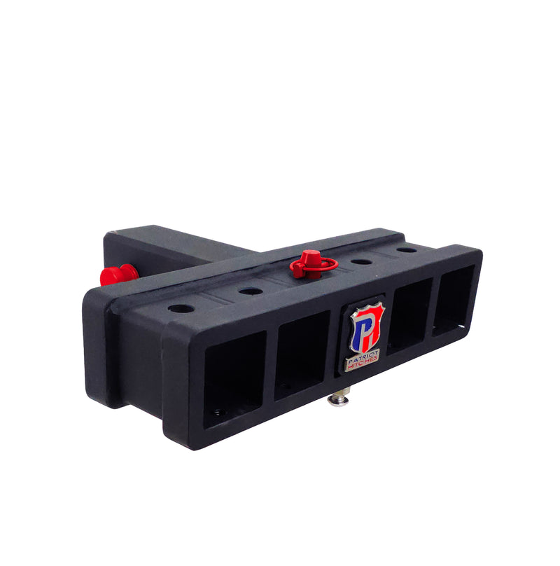 Heavy-duty trailer hitch step attachment for easier vehicle access