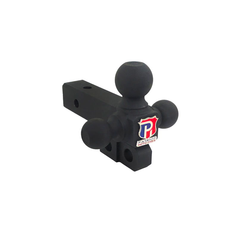 Stubby trailer hitch attachment for compact towing setups