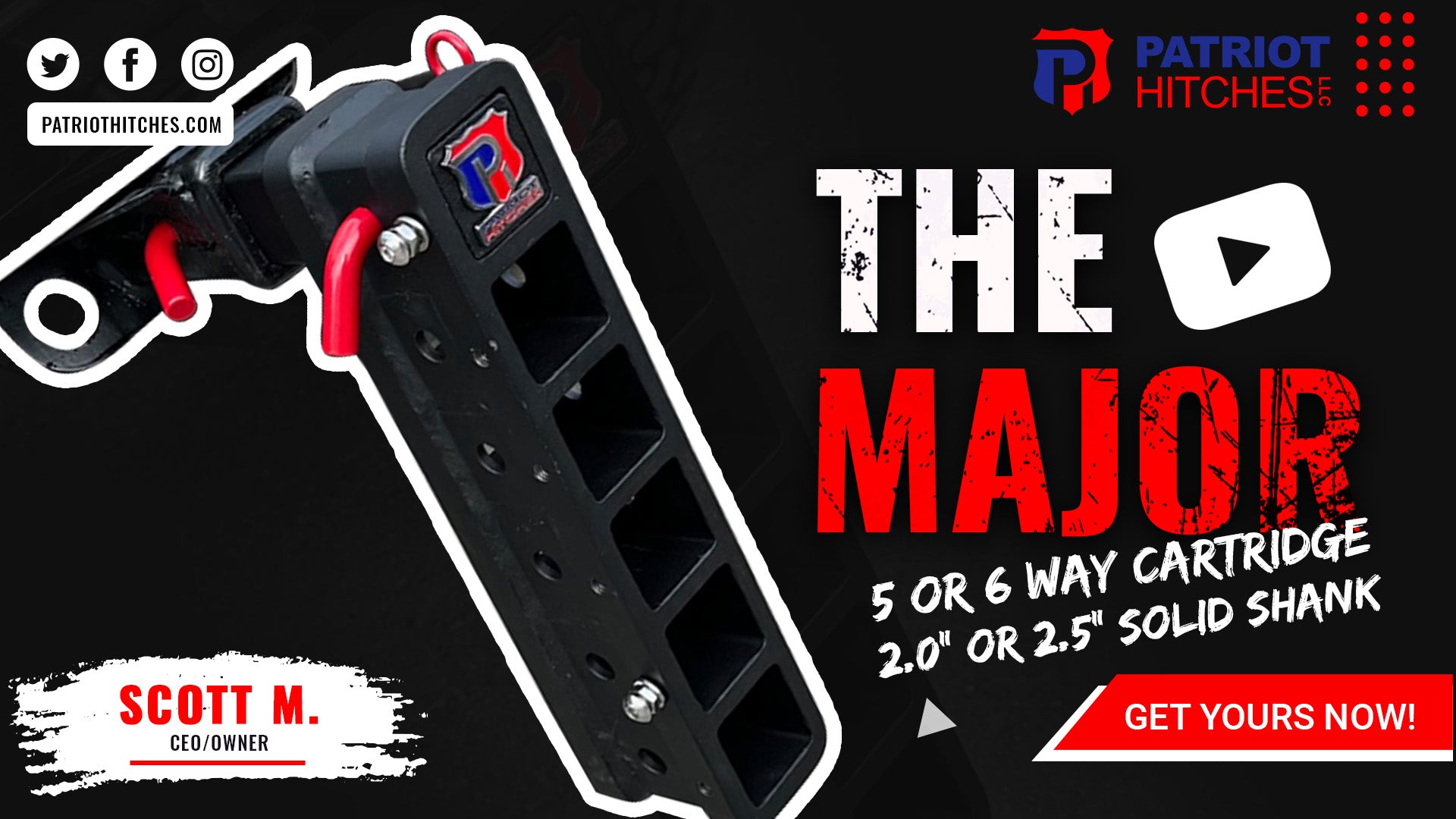 the major - trailer hitch receiver