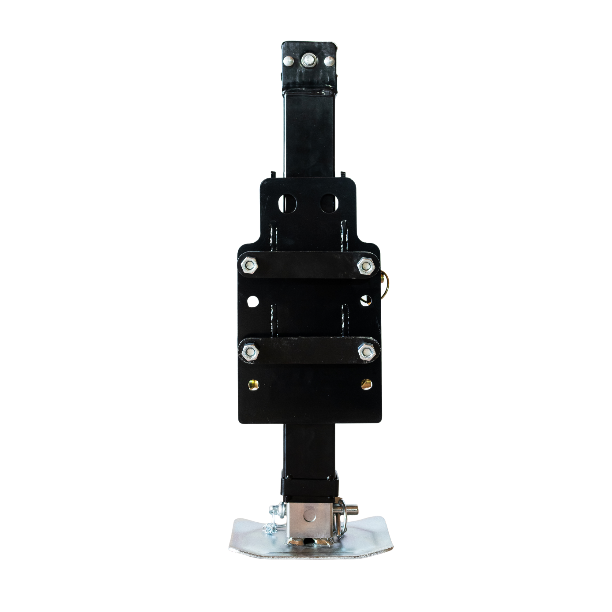 Patriot Hitches 8000lb Heavy Duty Trailer & Equipment Jack, Universal Direct Weld or Bolt On Mounting Plate, EDGE-1001