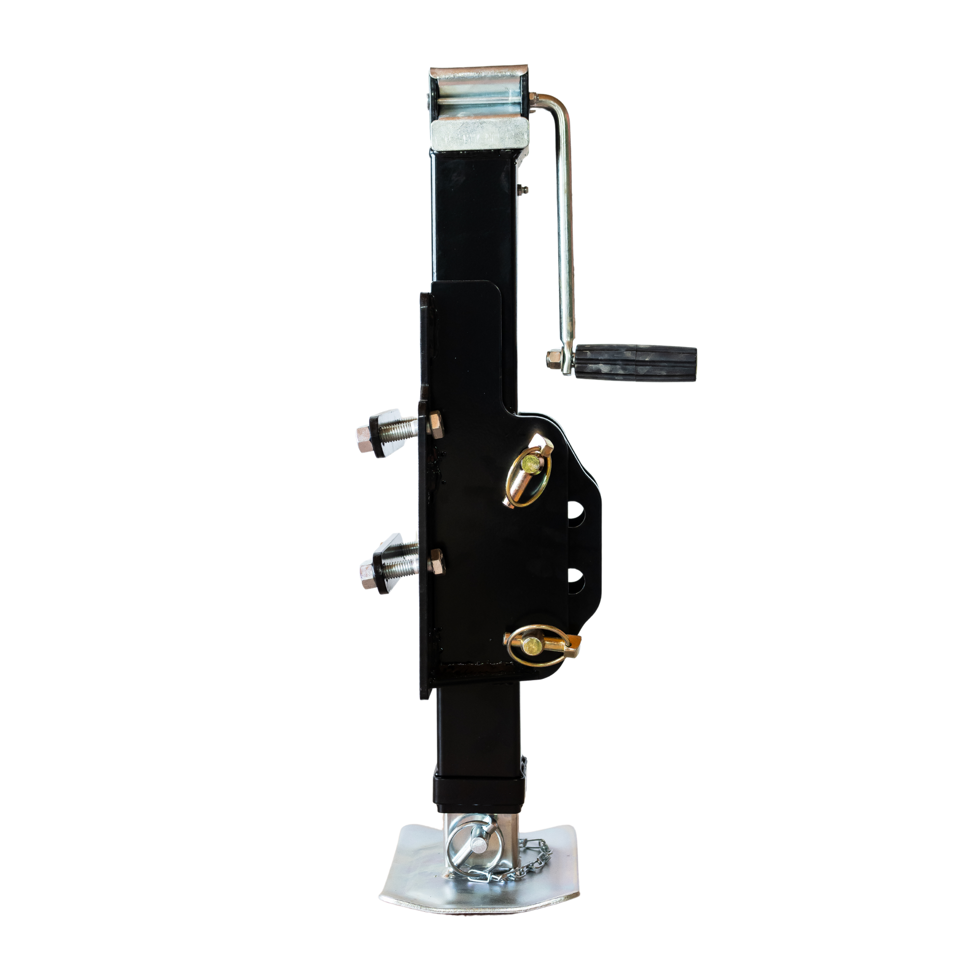 Patriot Hitches 8000lb Heavy Duty Trailer & Equipment Jack, Universal Direct Weld or Bolt On Mounting Plate, EDGE-1001