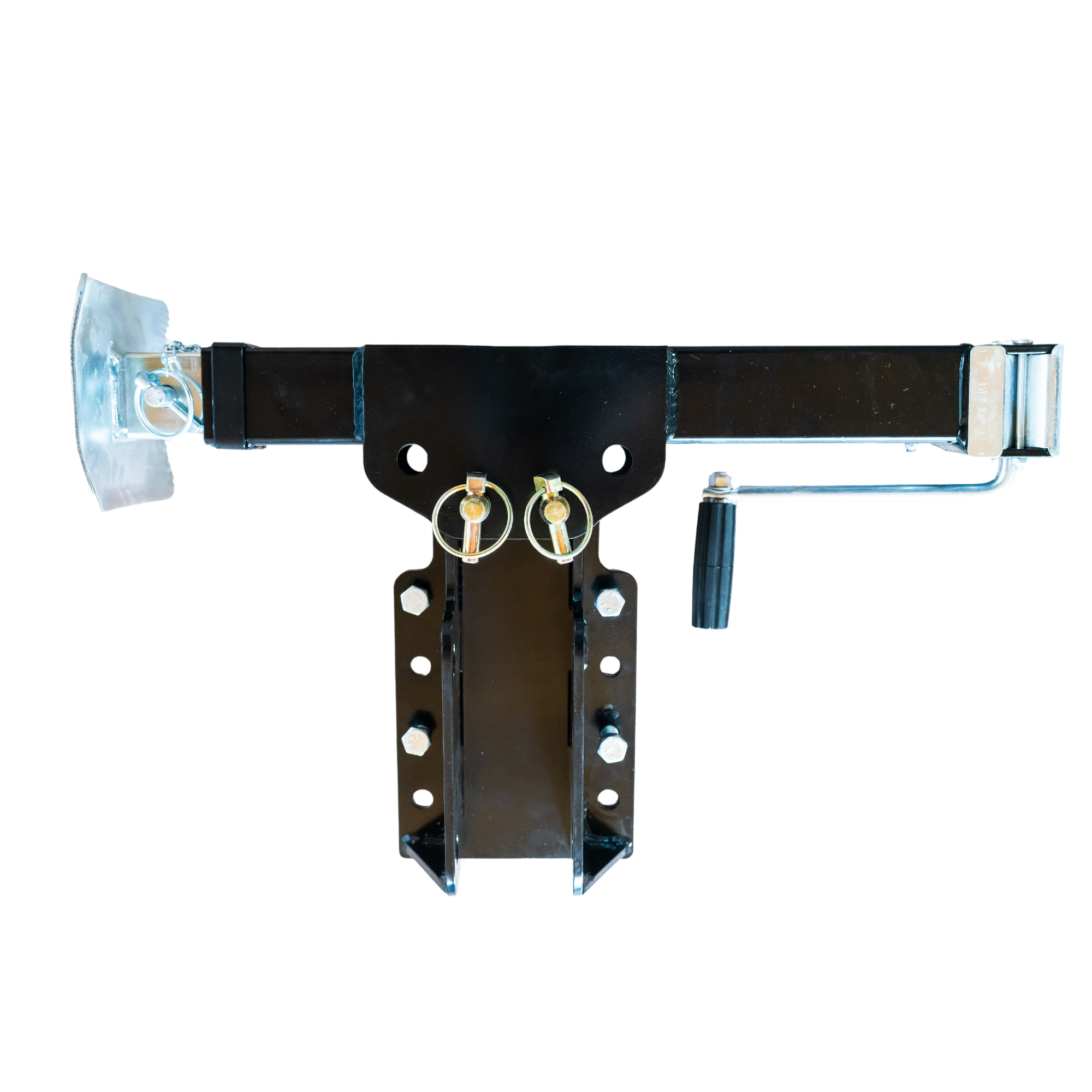 Patriot Hitches 8000lb Heavy Duty Trailer & Equipment Jack, Universal Direct Weld or Bolt On Mounting Plate, EDGE-1001