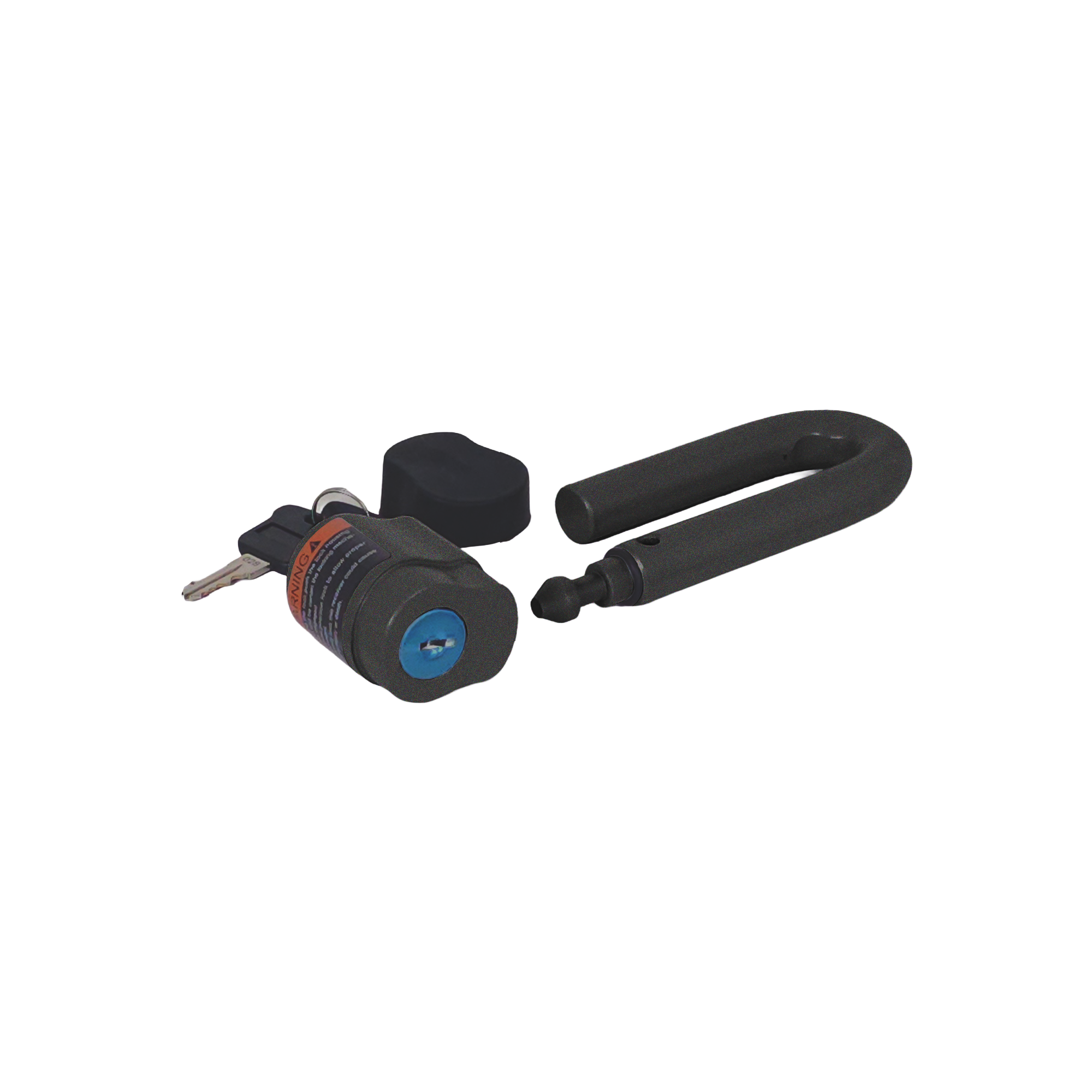 U-Pin Lock - Black Texture