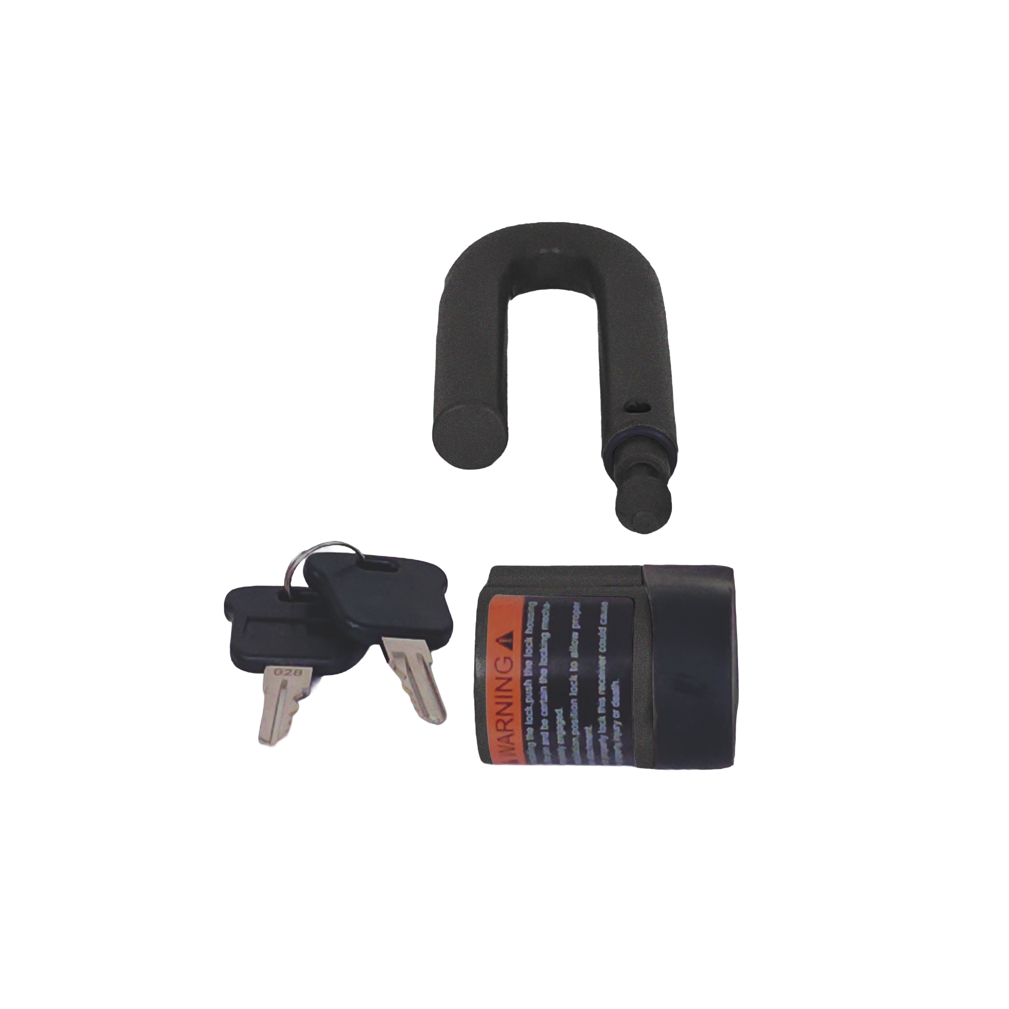 U-Pin Lock - Black Texture